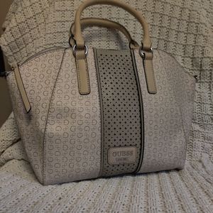 Beige Guess handbag